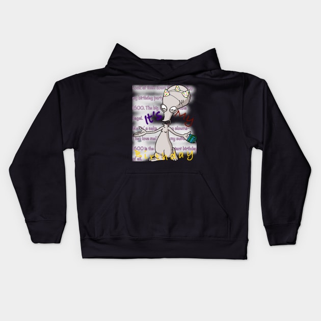 It’s My Birthday! Kids Hoodie by CoffeePot